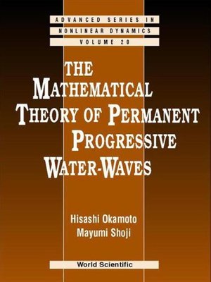 cover image of The Mathematical Theory of Permanent Progressive Water-waves